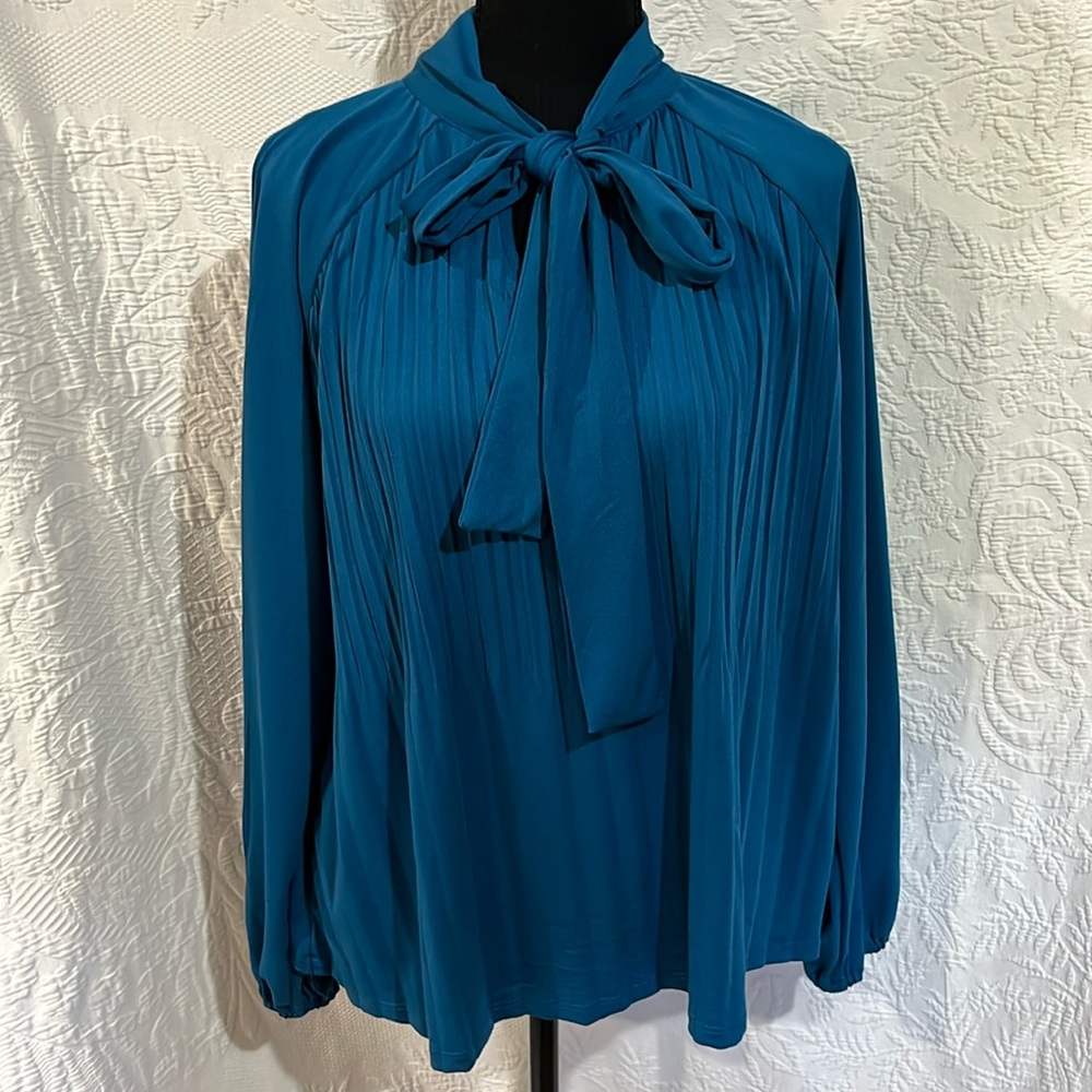 Cable & Gauge long sleeve blouse, size medium, NWT